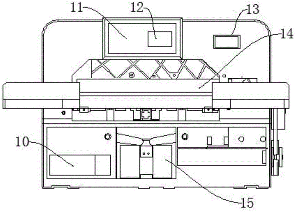 Novel full-automatic paper cutter