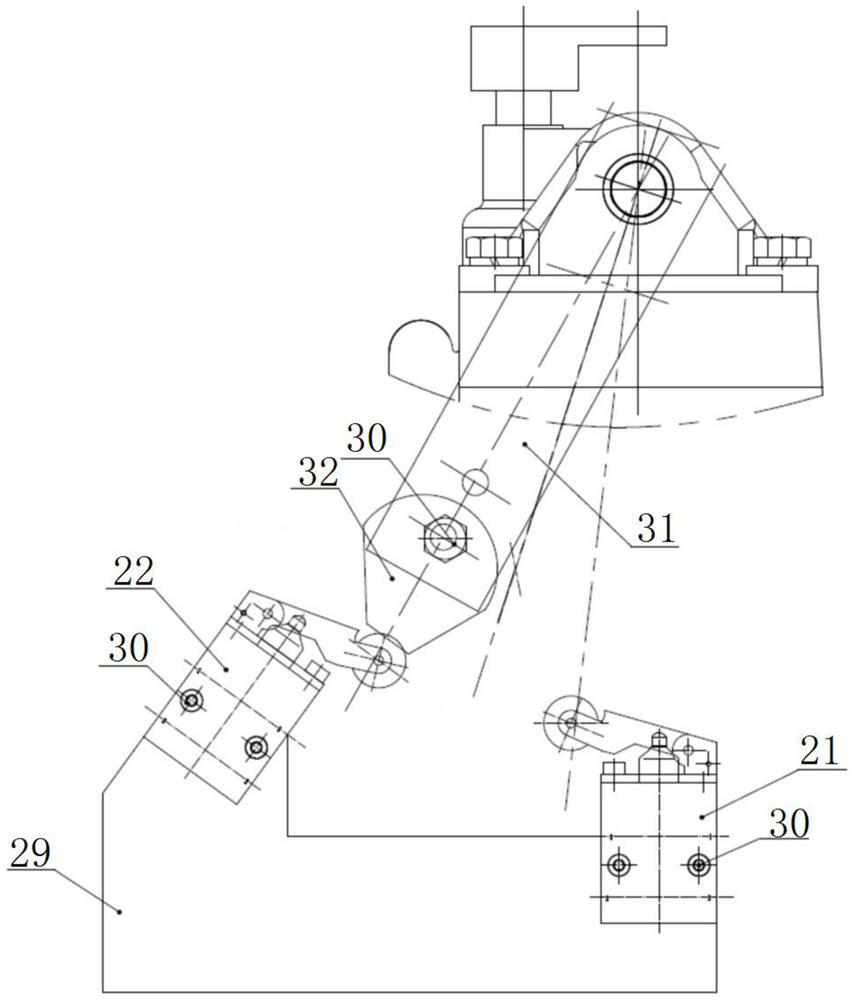 Manual mechanical safety starting device for underground coal mine explosion-proof vehicle