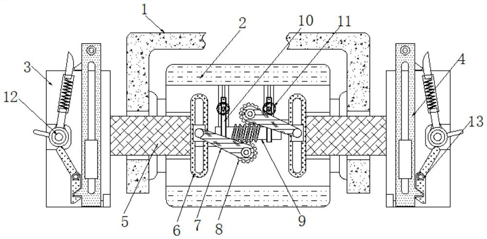 An energy-saving regulating baffle for asphalt road paving