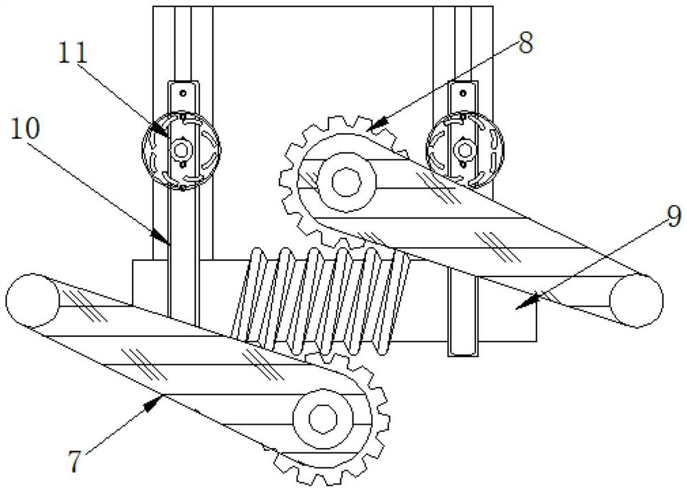 An energy-saving regulating baffle for asphalt road paving