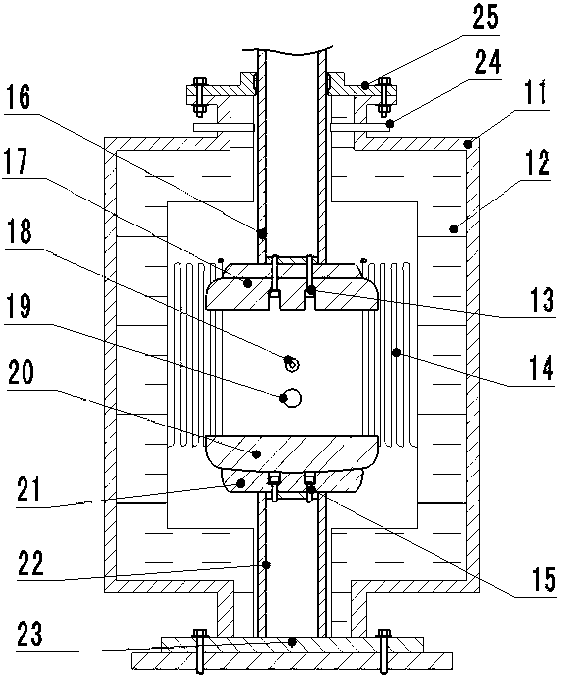 Disc-shaped panel leveling device and disc-shaped panel leveling method