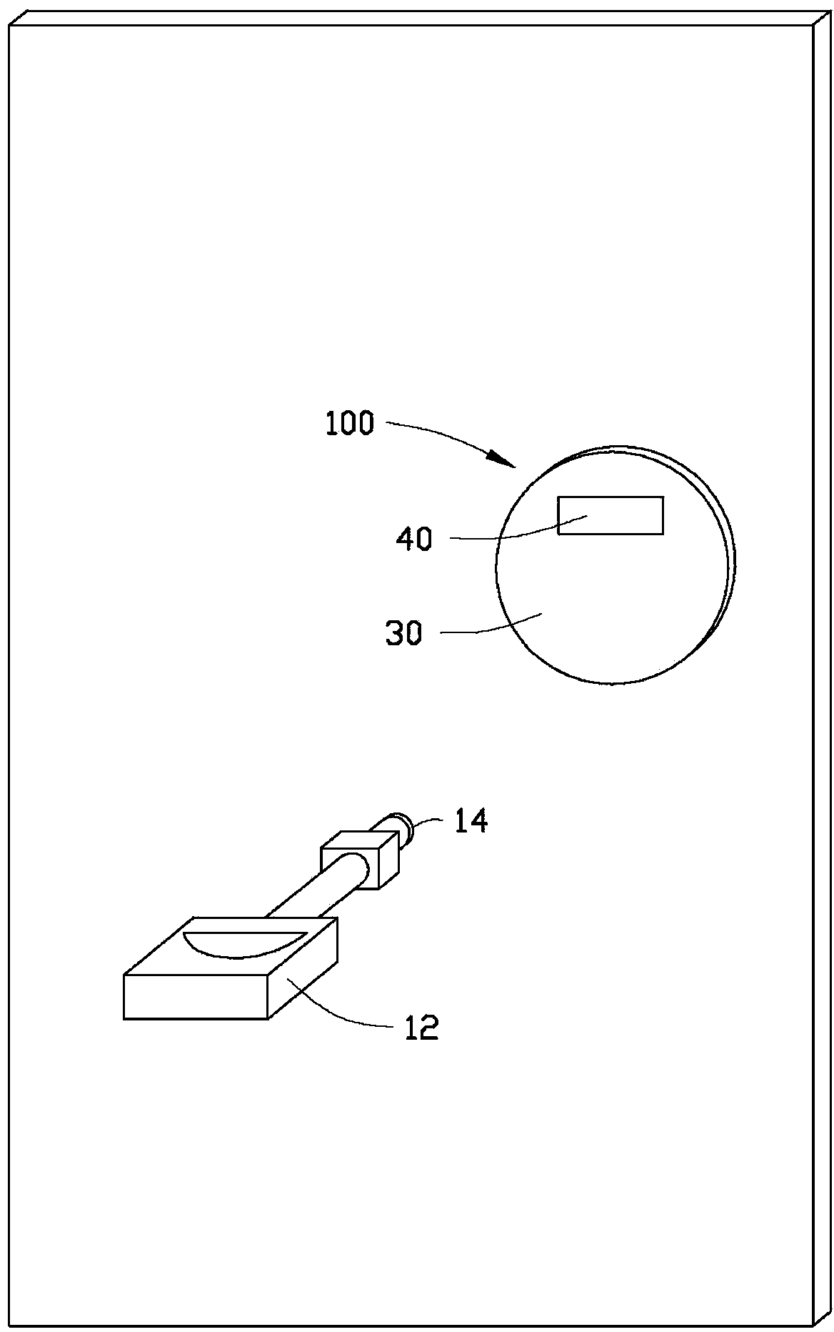 Switching device and method of opening the switching device