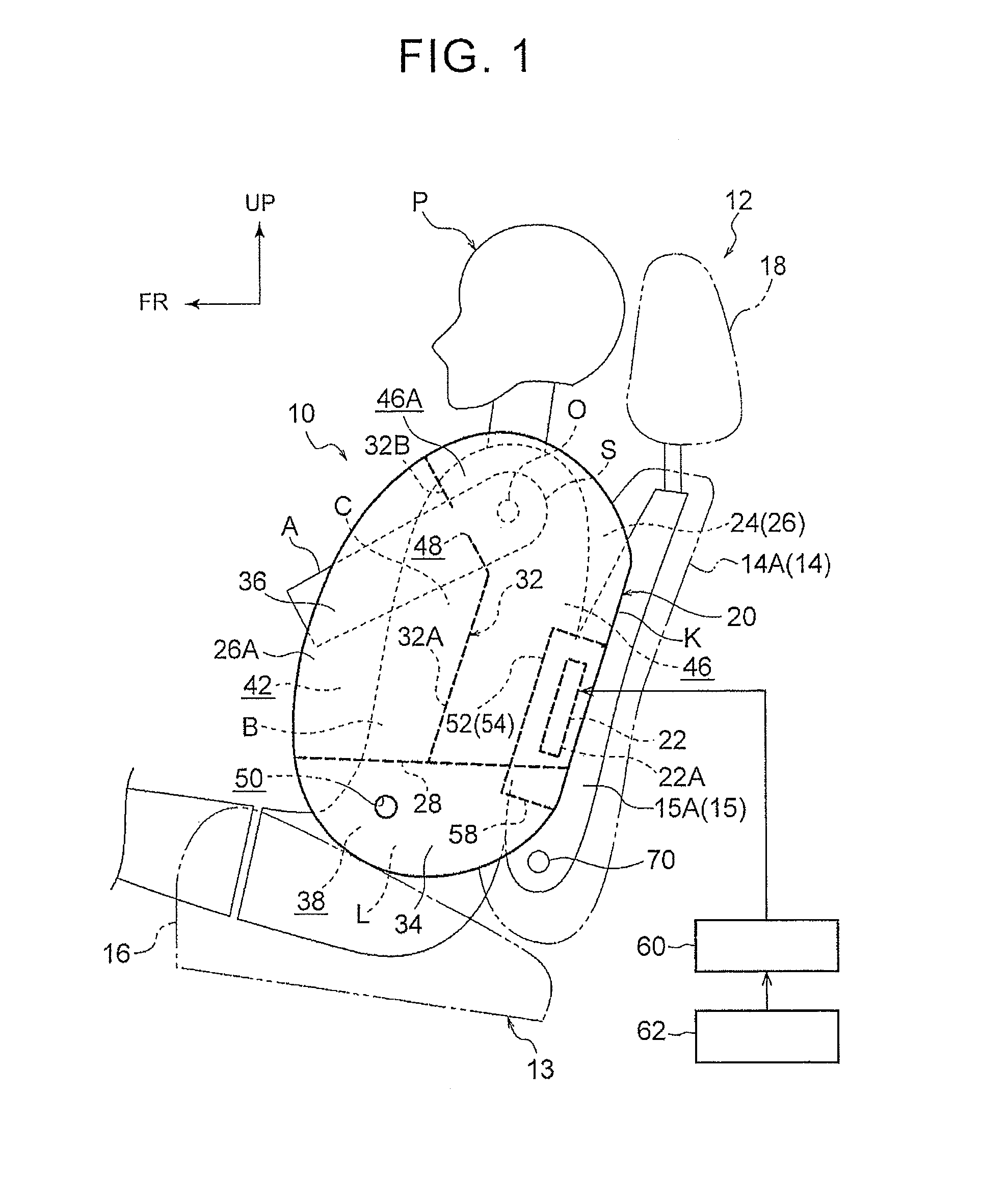 Vehicle side air bag apparatus and vehicle seat