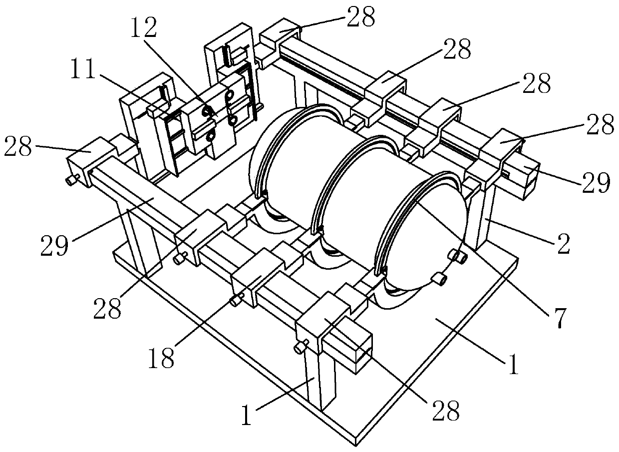 Manufacturing process of gas-liquid separator welding tool