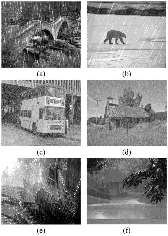 A Method of Image Deraining Based on Cross-Domain Collaborative Learning