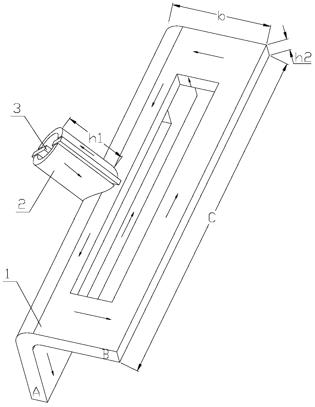 A device and method for reducing cracks at the corners of microalloyed slabs