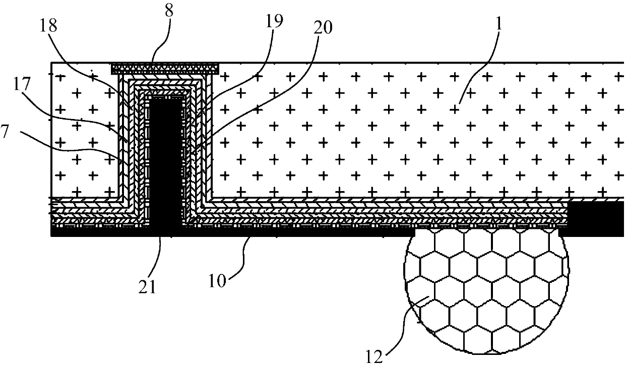 Wafer-level chip packaging structure