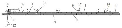 Hanging seat storing and automatic conveying device