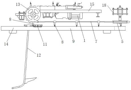 Hanging seat storing and automatic conveying device