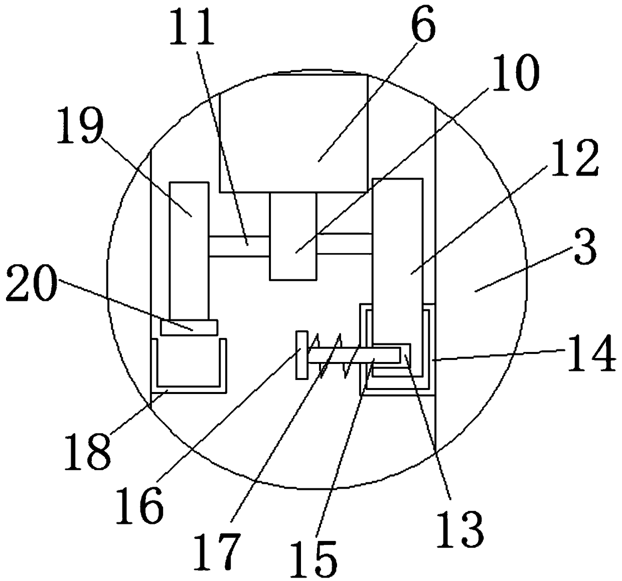 Portable full-automatic satellite communication antenna device