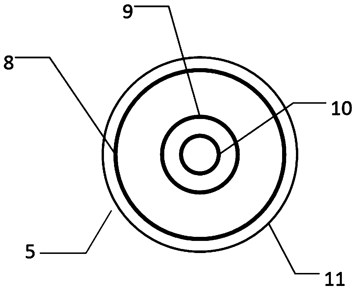 Linear-cavity single-column vector mode output pulse fiber laser