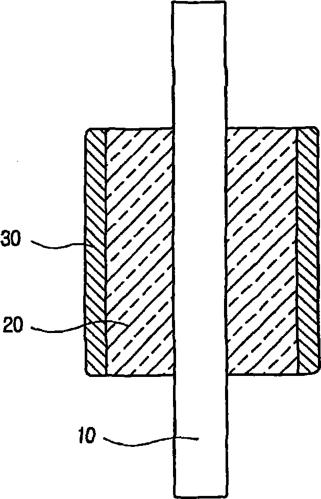 Permanent magnet type DC motor assembly