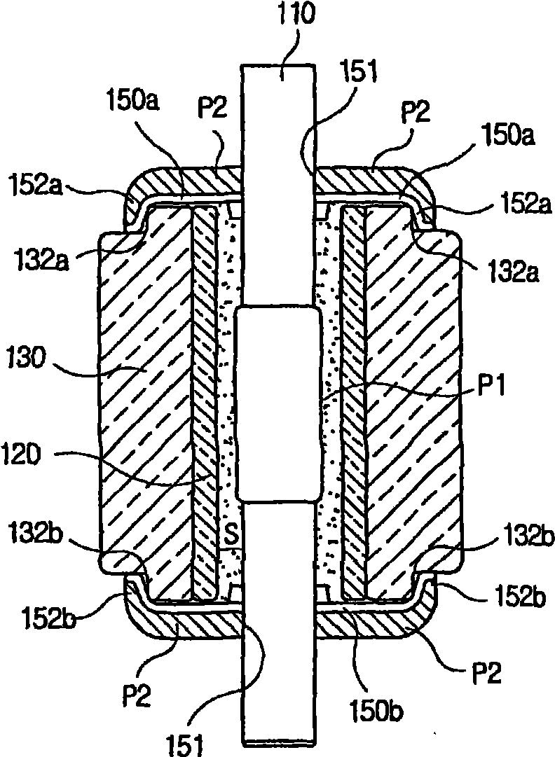 Permanent magnet type DC motor assembly