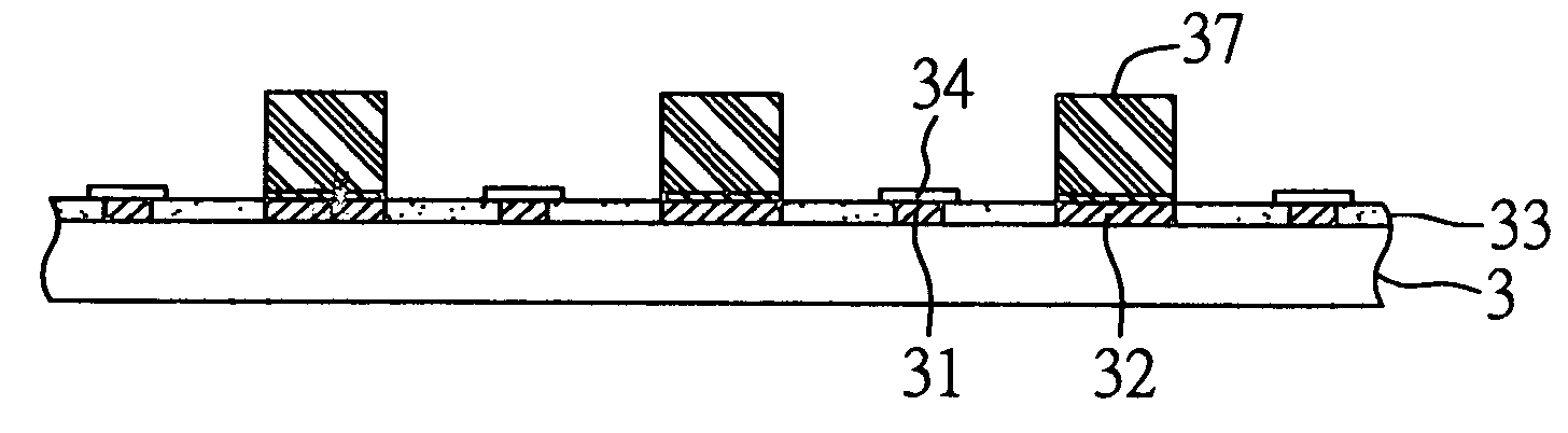 Substrate for pre-soldering material and fabrication method thereof