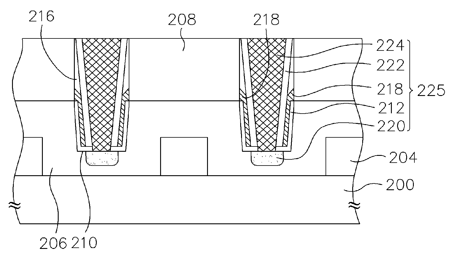 Anti-punch-through semiconductor device