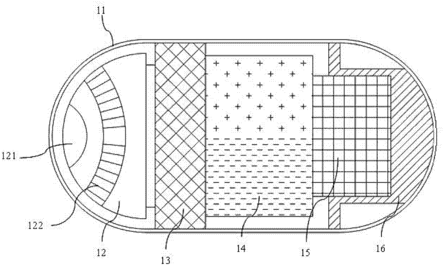 Capsule enteroscopy system having night vision function