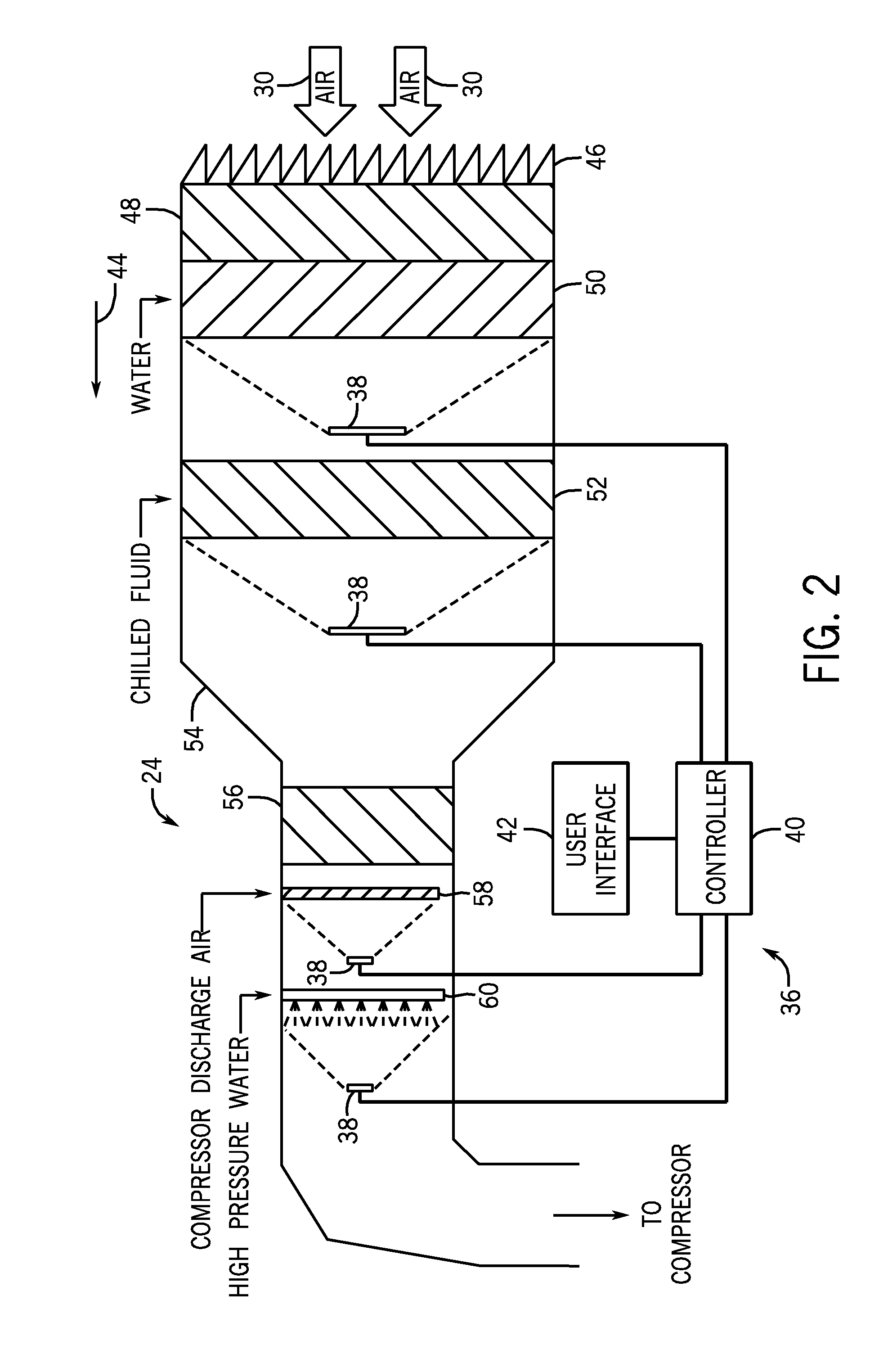System and method for compressor inlet temperature measurement