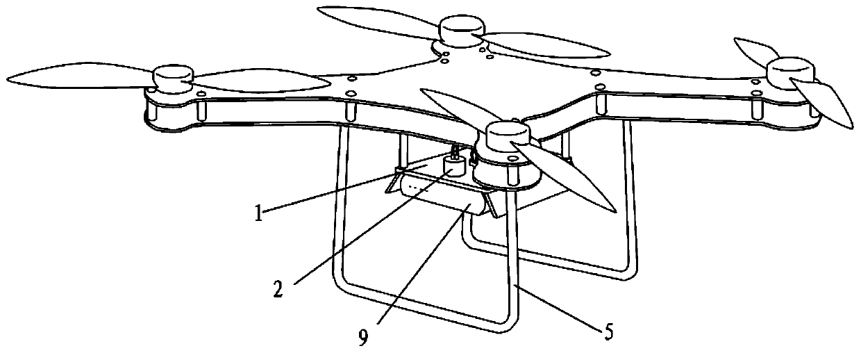 A kind of rotor unmanned aerial vehicle and its replacement battery system