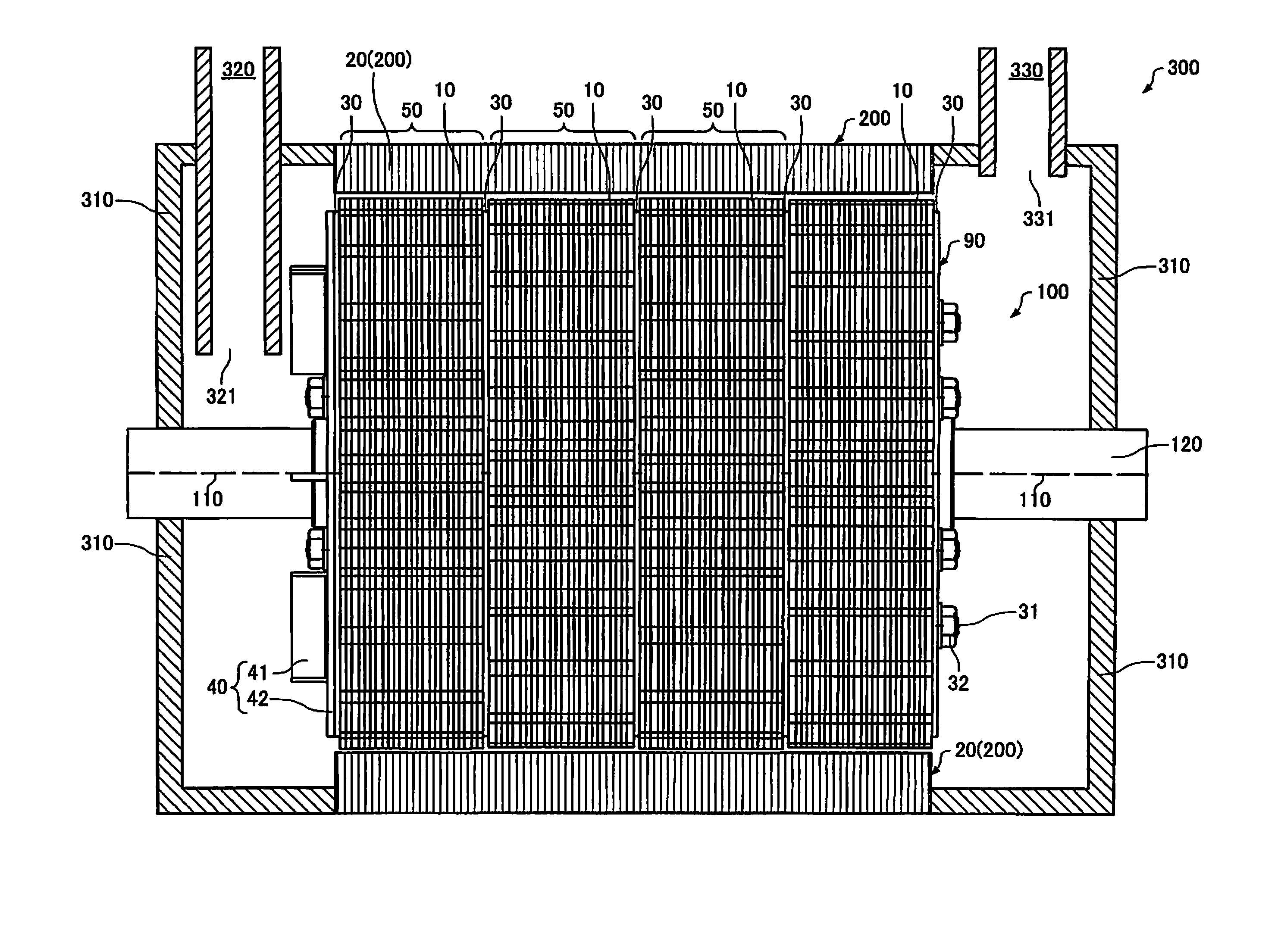 Sheet manufacturing apparatus and defibrating unit