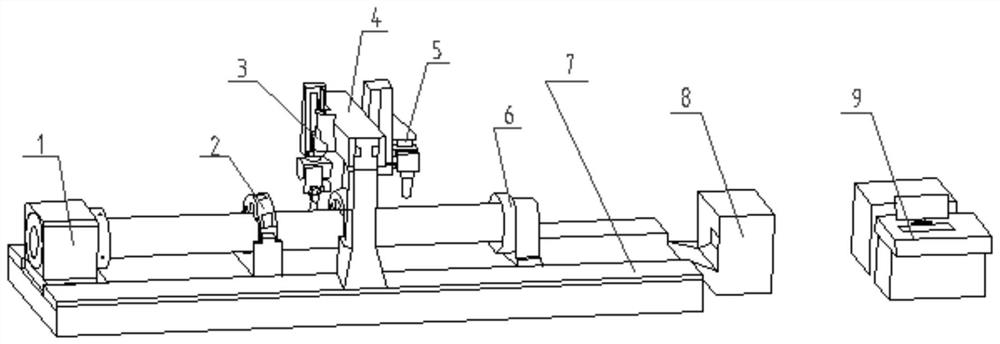 Solid rocket engine dissecting device and method