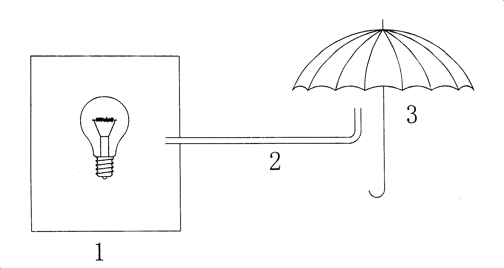 Lamp dynamic water-proof device