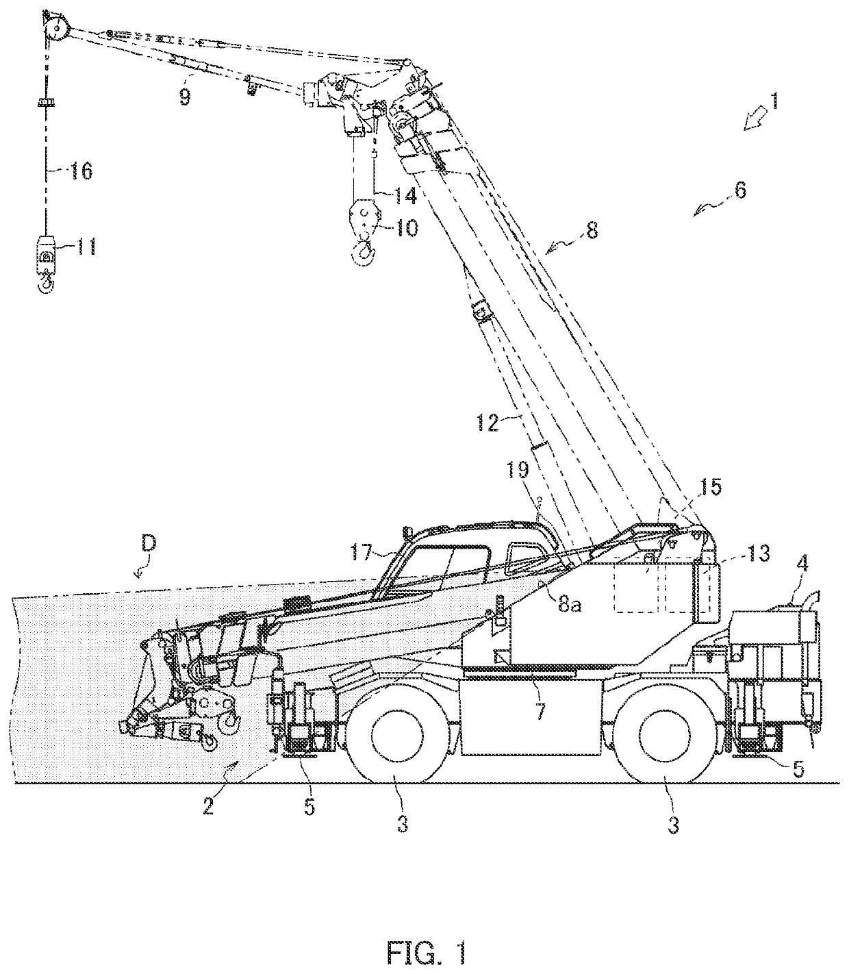 Human detection system for work vehicle, and work vehicle equipped with same