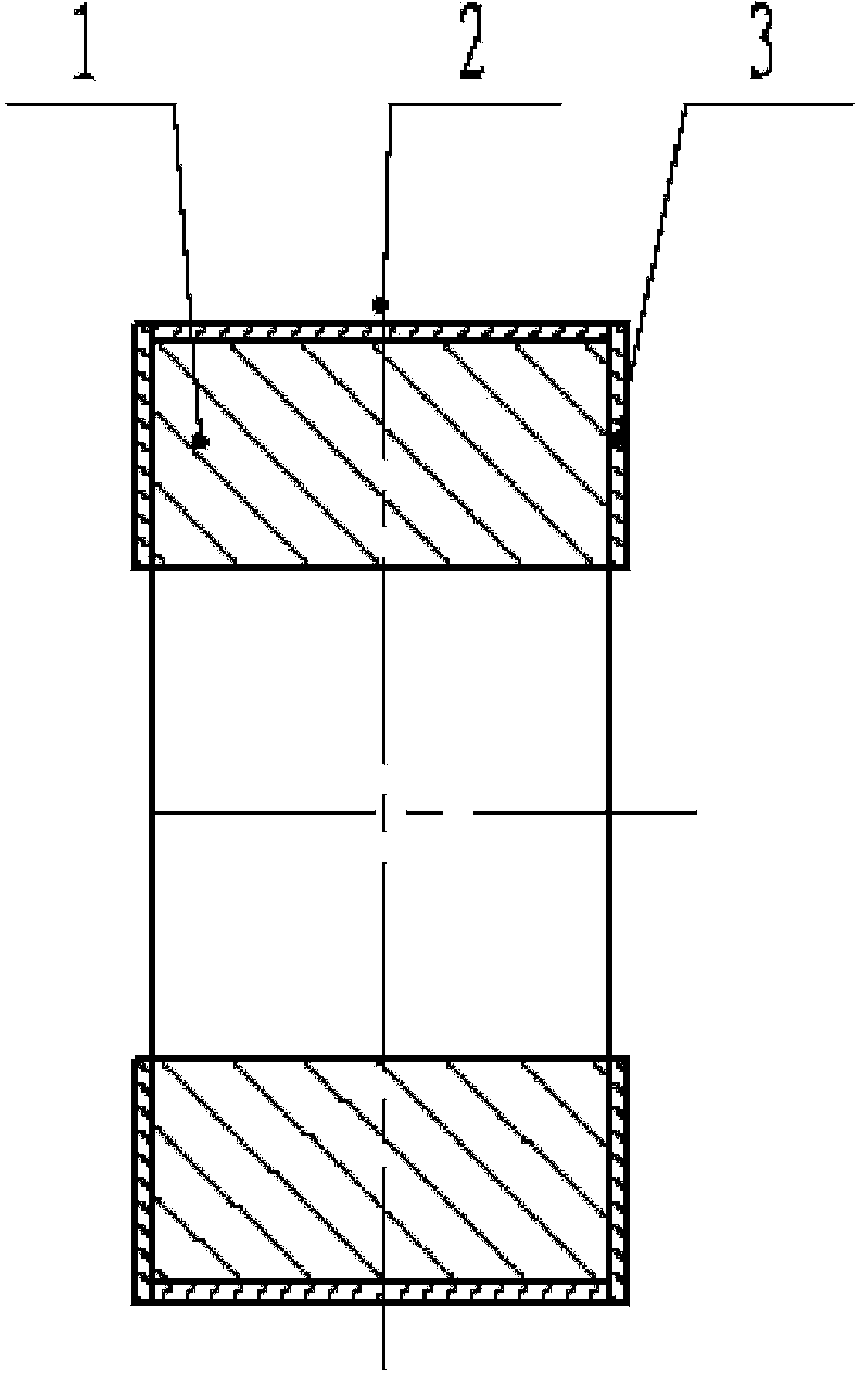 Improved structure of sliding sleeve of linear motor rotor