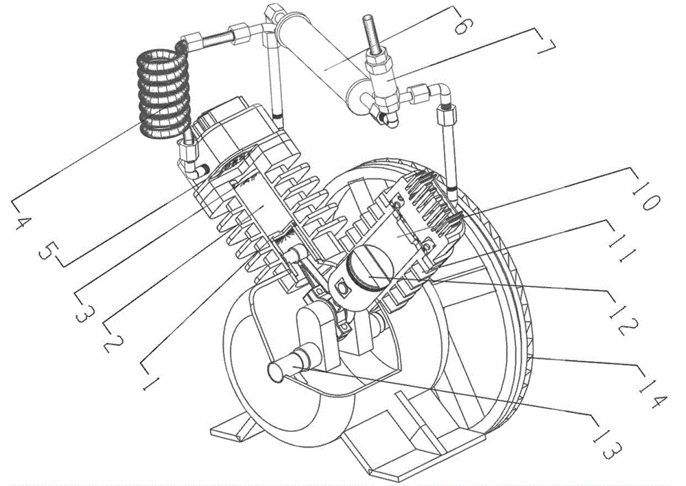 Opened circulating Stirling engine