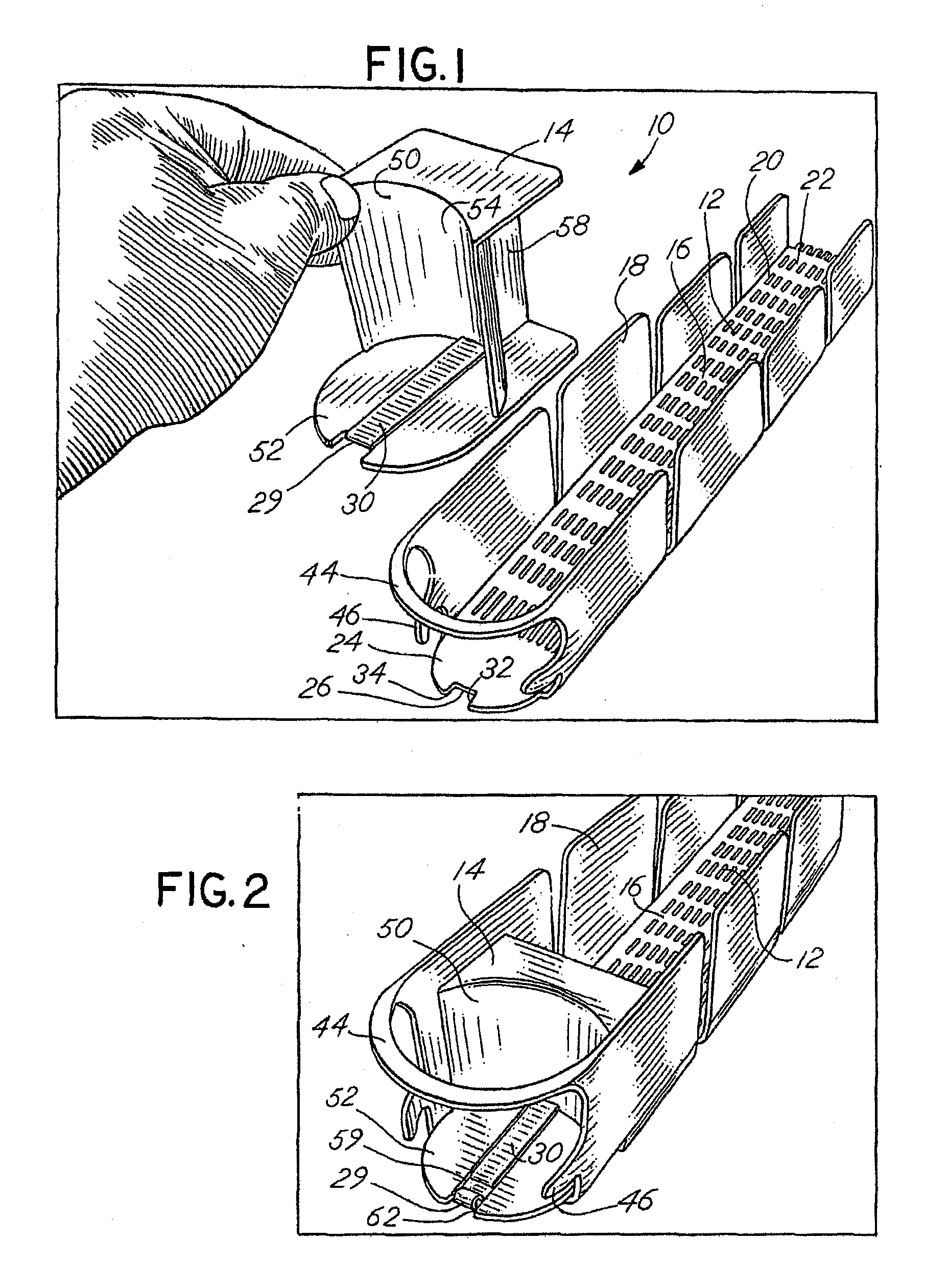 Product Management Display System with Trackless Pusher Mechanism