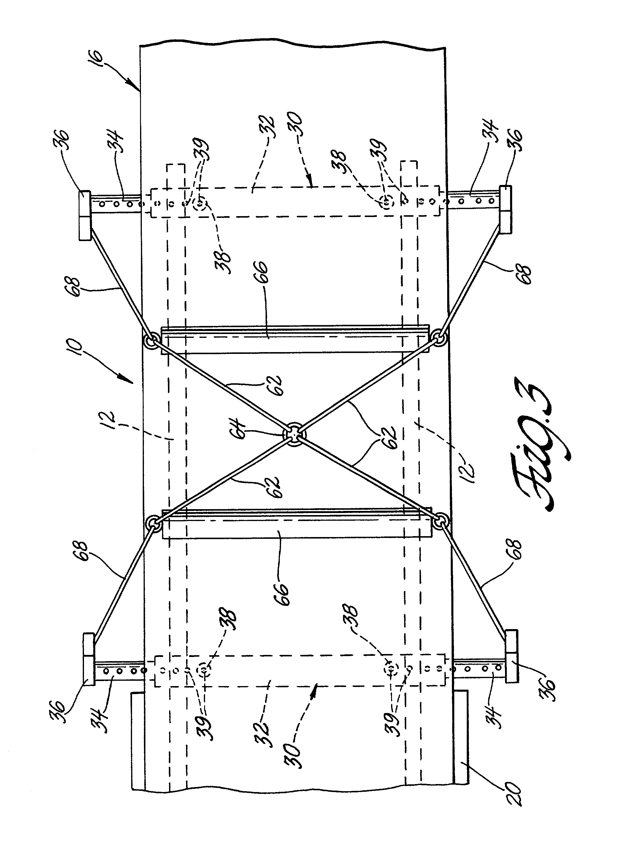 Outrigger lifting device for fuel tankers