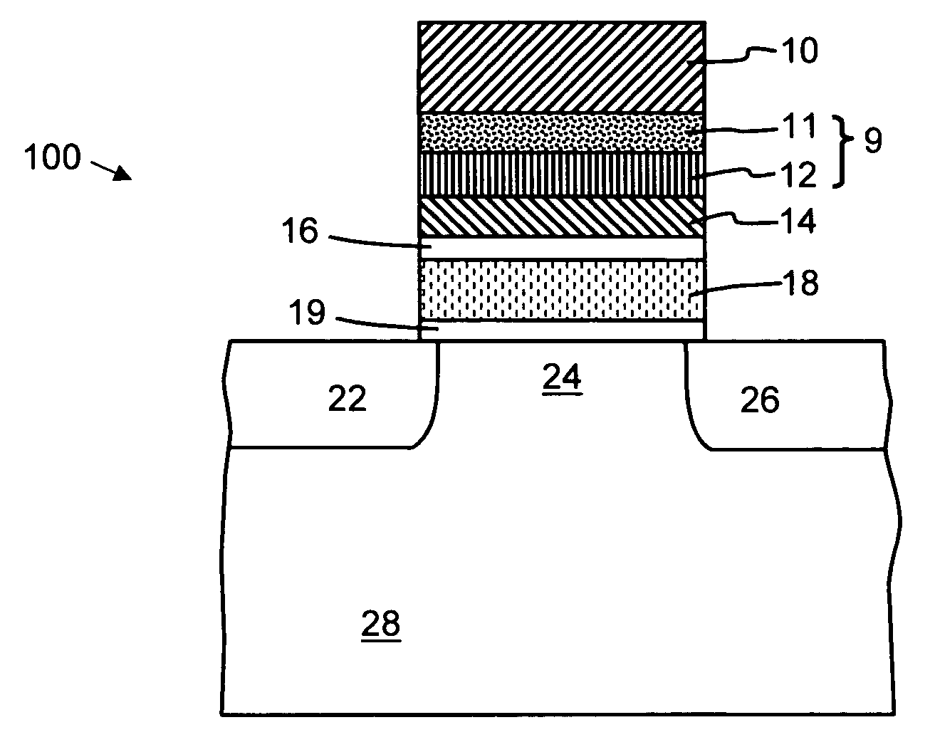Electrically alterable memory cell