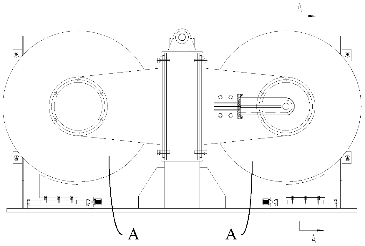 A cable pressing device