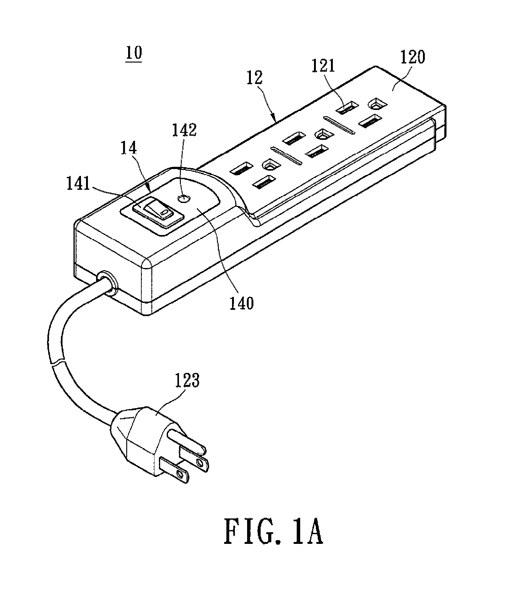 Electric receptacle apparatus with replaceable protection module