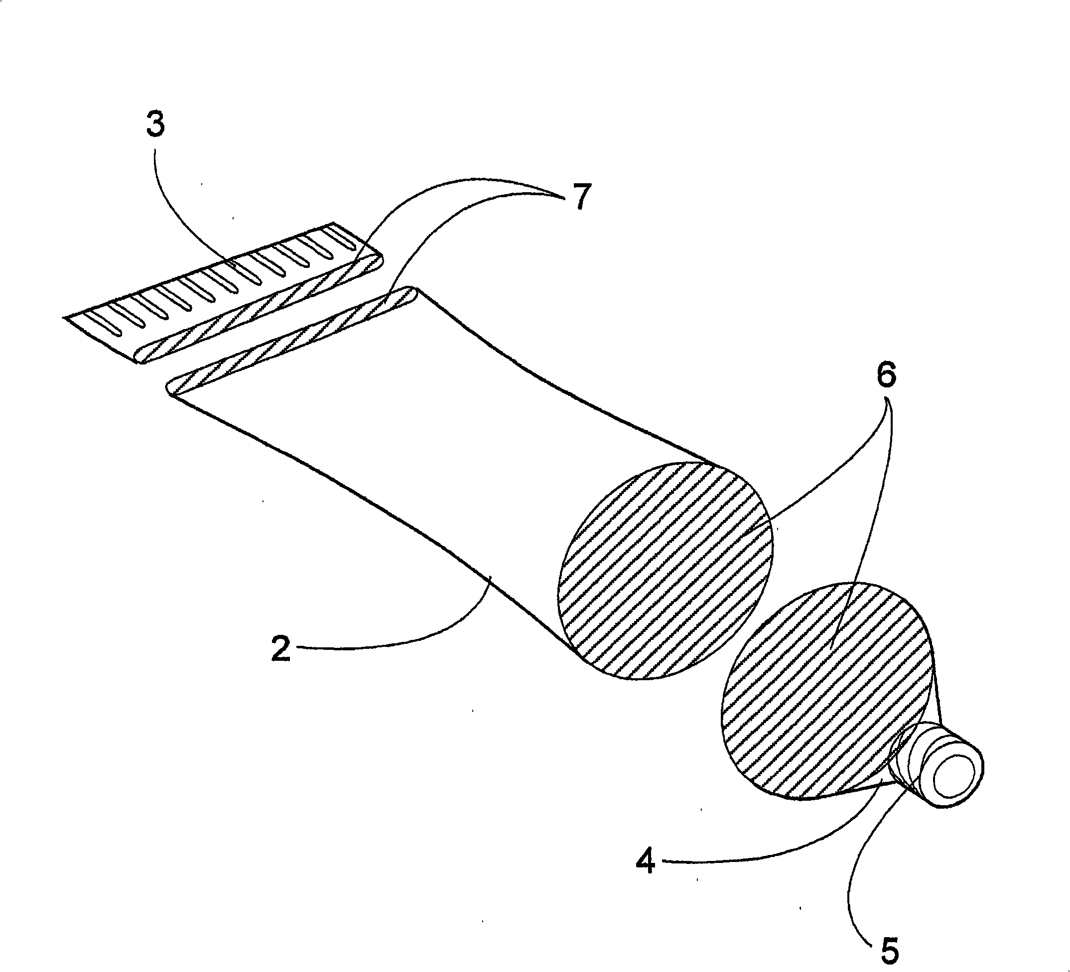 Tube dispensing device