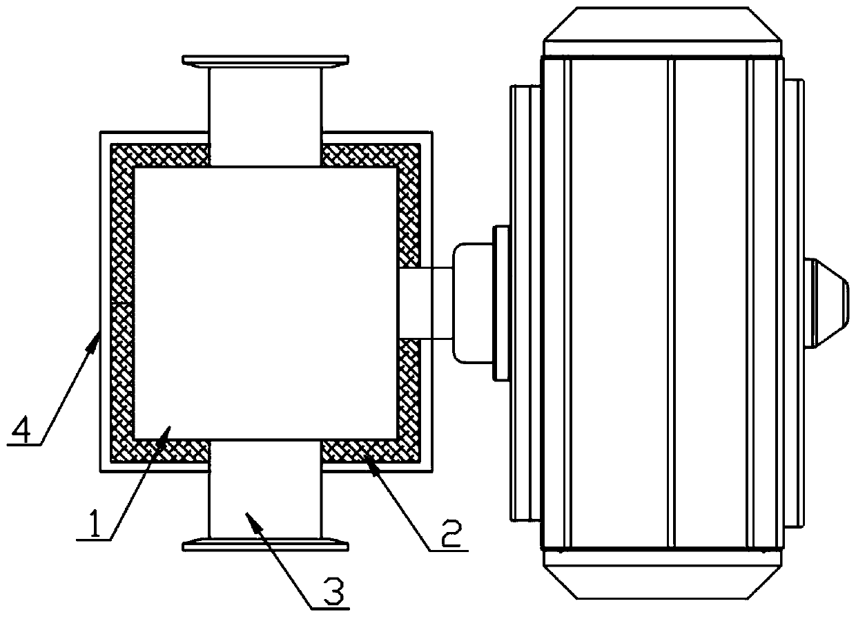 Heatable ball valve