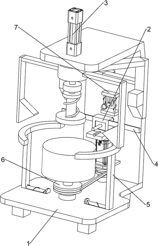 A kind of kitchen cutting board slotting forming equipment