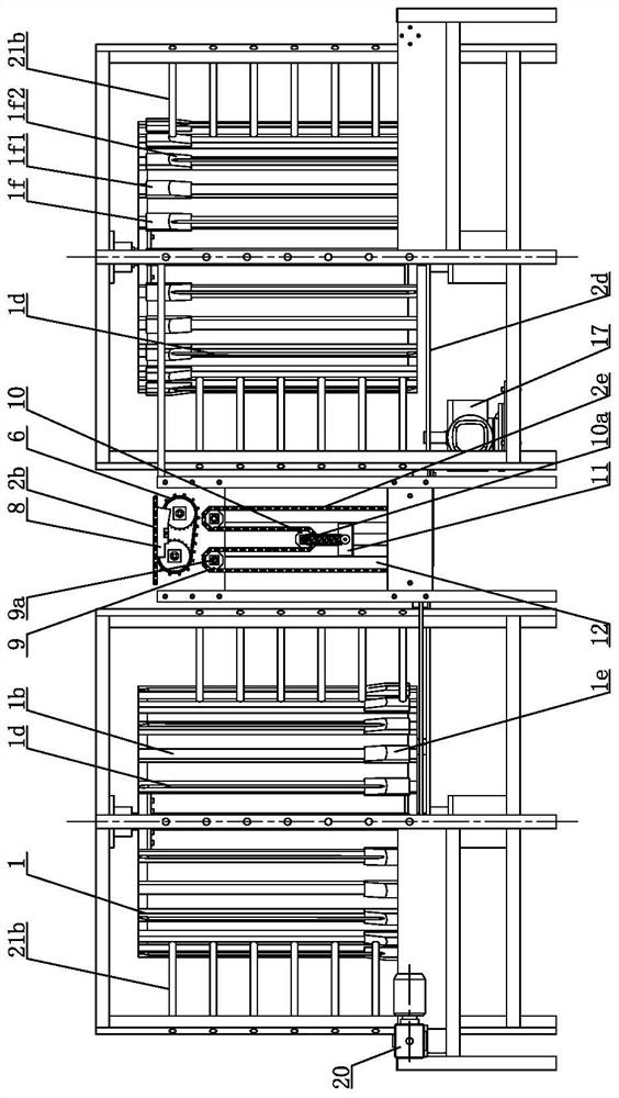 A spiral tower conveyor