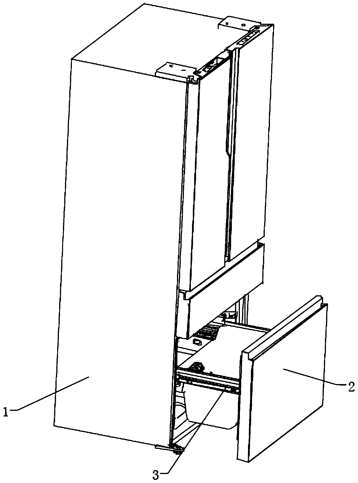 Refrigerator capable of automatically opening and closing door
