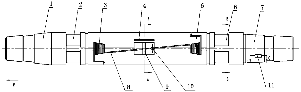 High-precision resistance balance for civil aircraft high-speed wind tunnel test