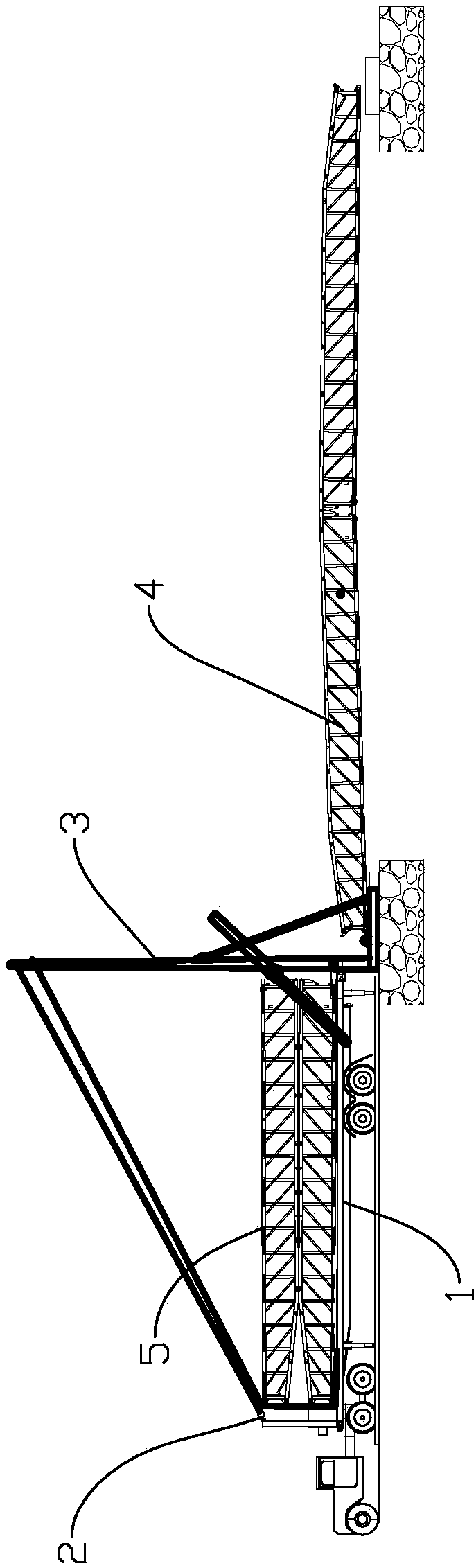 A method for erecting a split steel bridge