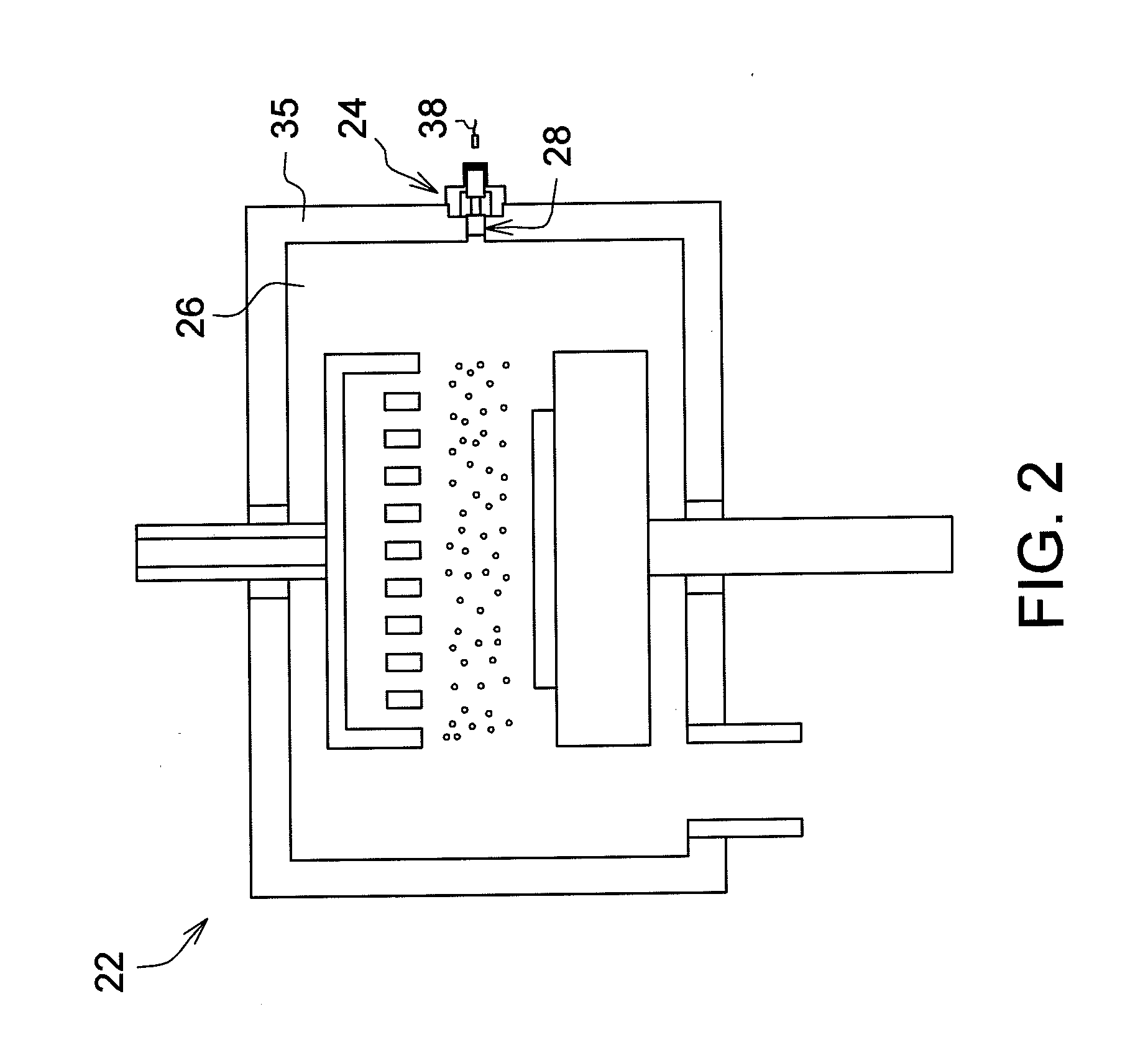 View port device for plasma process and process observation device of plasma apparatus