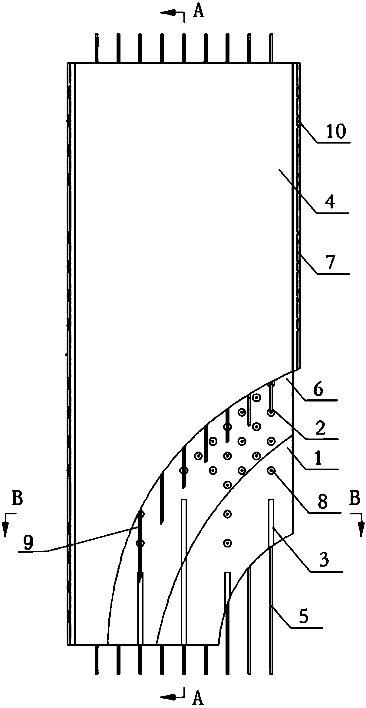 Ultra-high-performance concrete ribbed sandwich floor and manufacturing method thereof