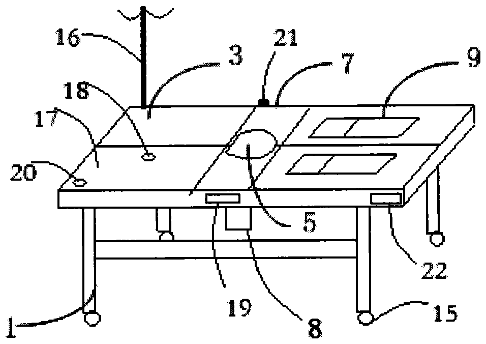 A Nursing Bed Control System