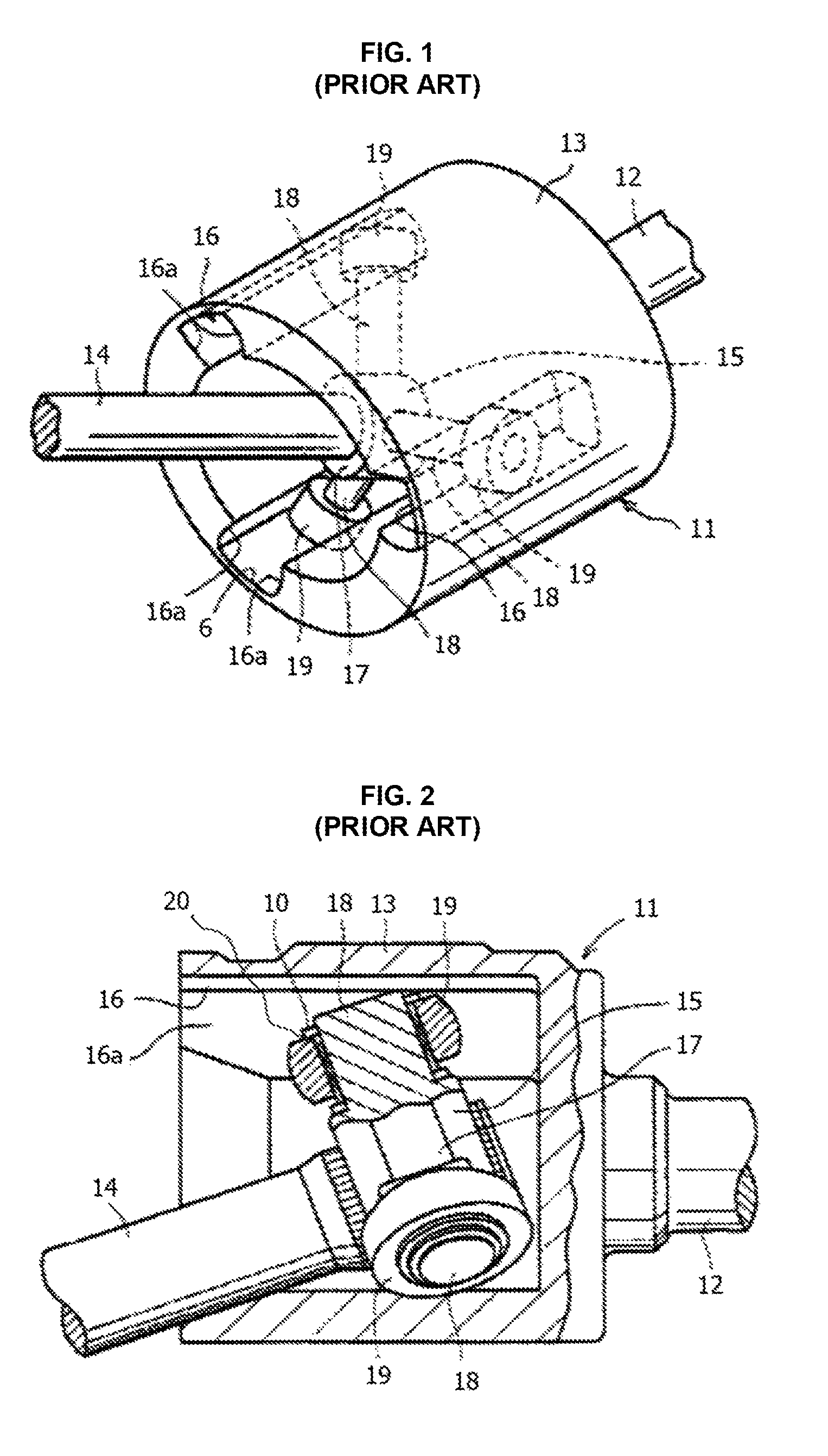 Constant velocity joint of tripod type