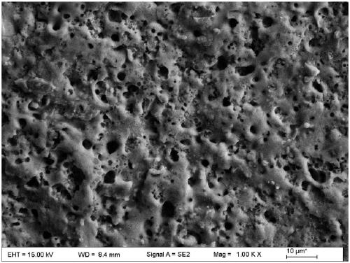 A method for preparing titanium alloy biomimetic coating by combining laser and anodic oxidation