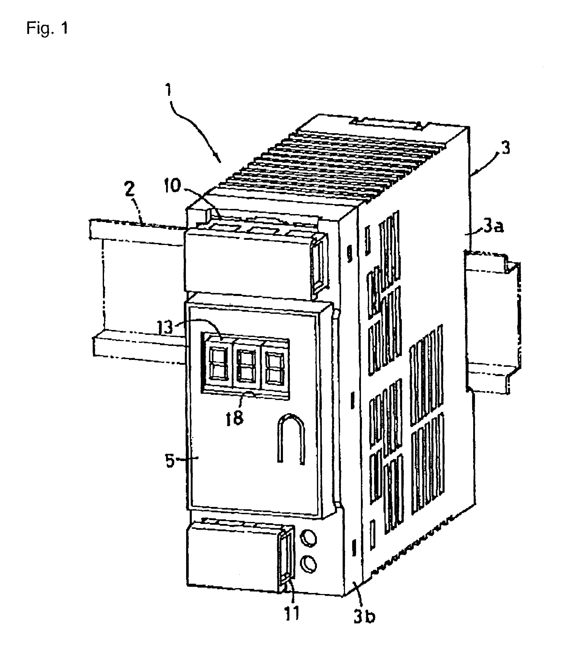 Remaining lifetime estimating method, temperature detecting structure and electronic equipment