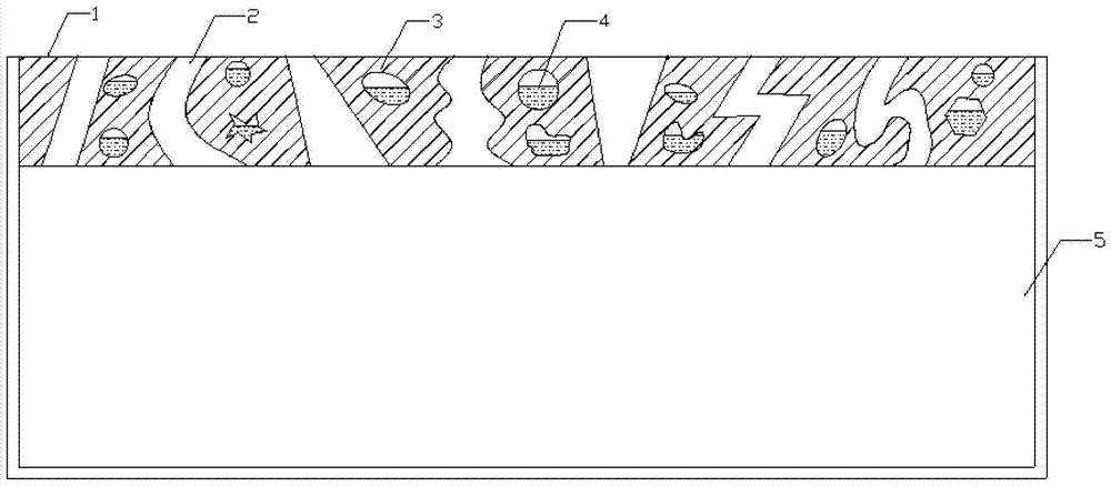 Perforated plate resonance sound absorption device possessing built-in cavity