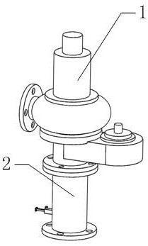 Inclination leakage prevention breather valve used for fuel tank truck