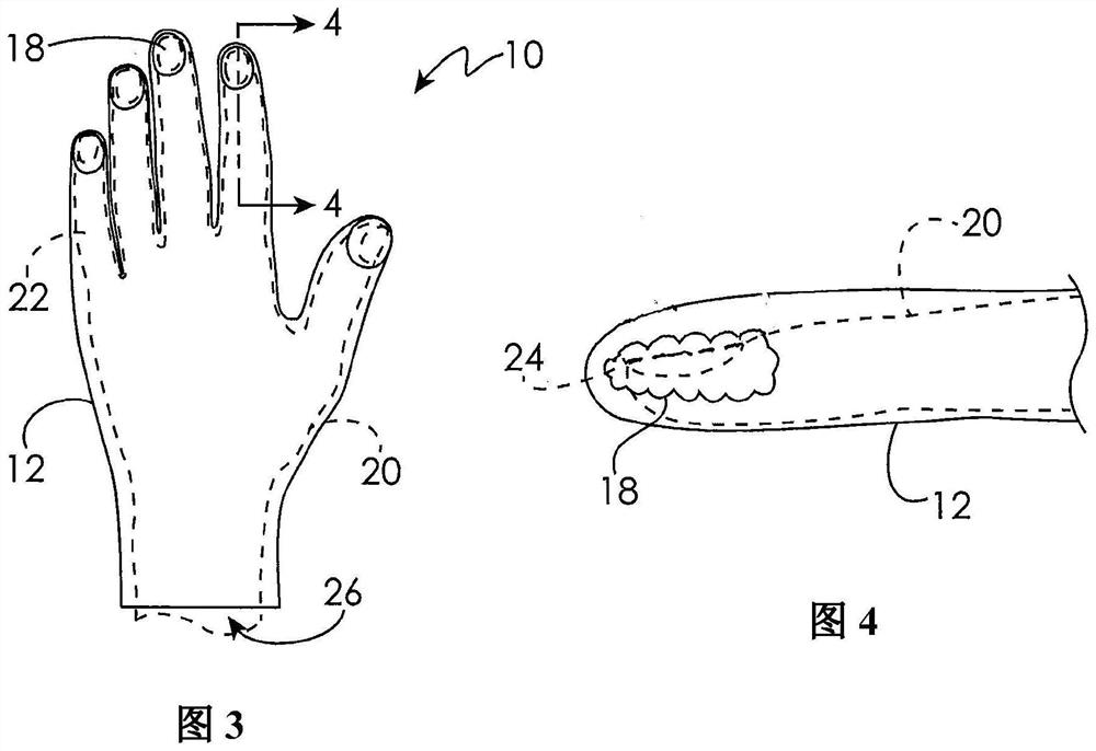 Treating coated wearing articles