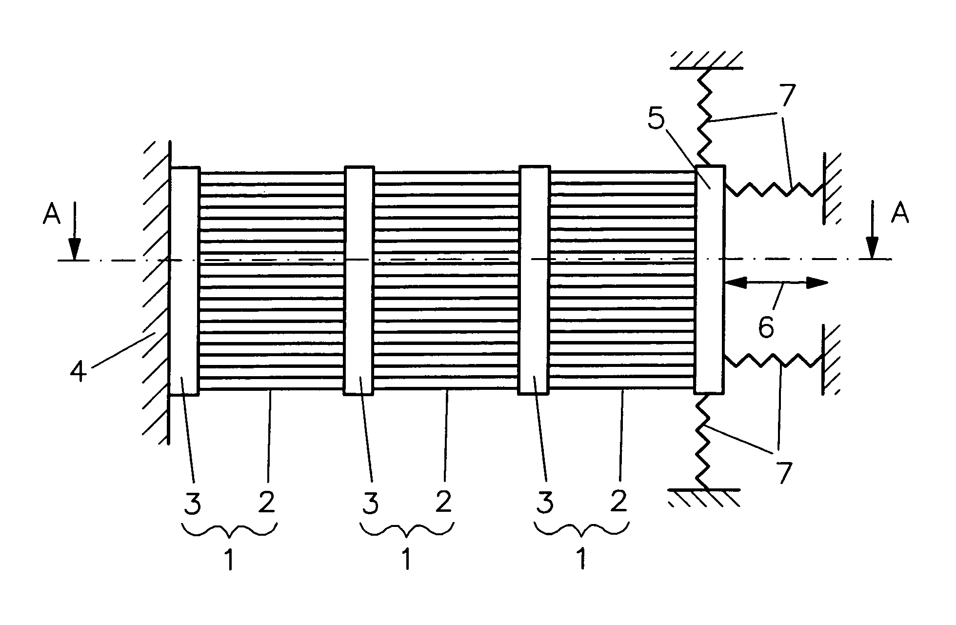 Actuator on the basis of geometrically anisotropic nanoparticles